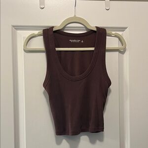 Abercrombie & Fitch Dark Brown Tank Top